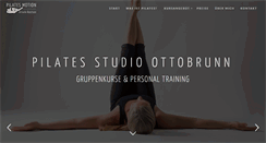 Desktop Screenshot of pilates-motion.de